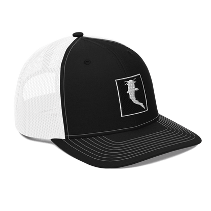 Simple Embroidered BnW (Snapback)