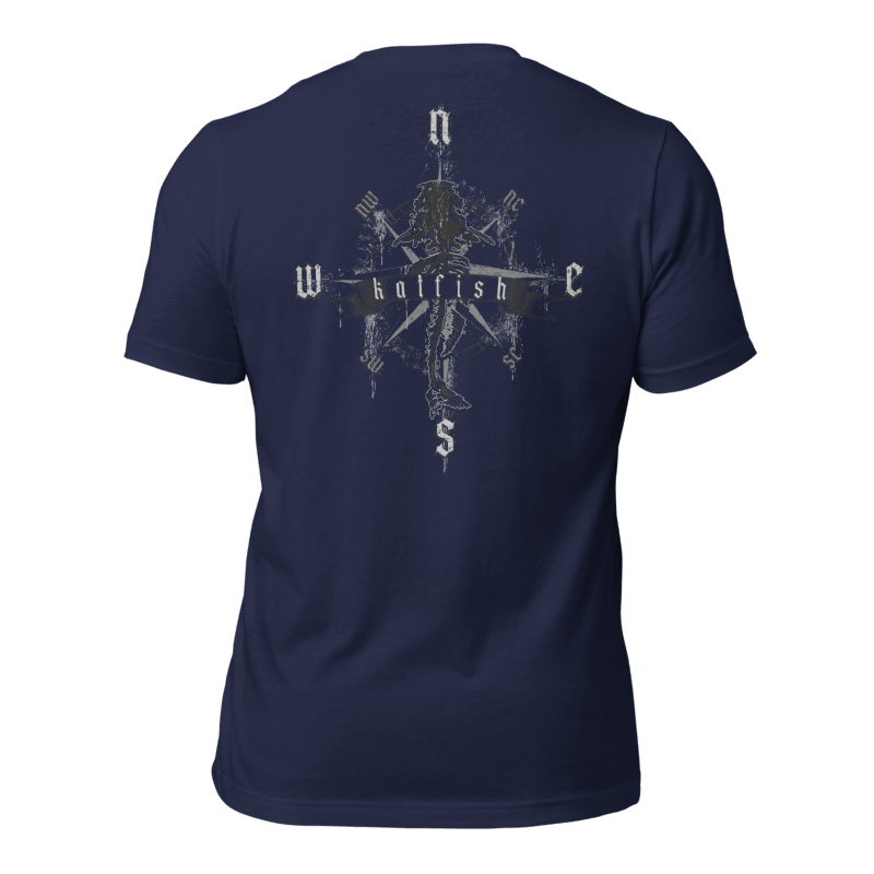 "Skeleton Compass" Tee-Shirts (BnW)