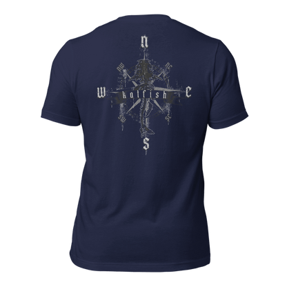 "Skeleton Compass" Tee-Shirts (BnW)
