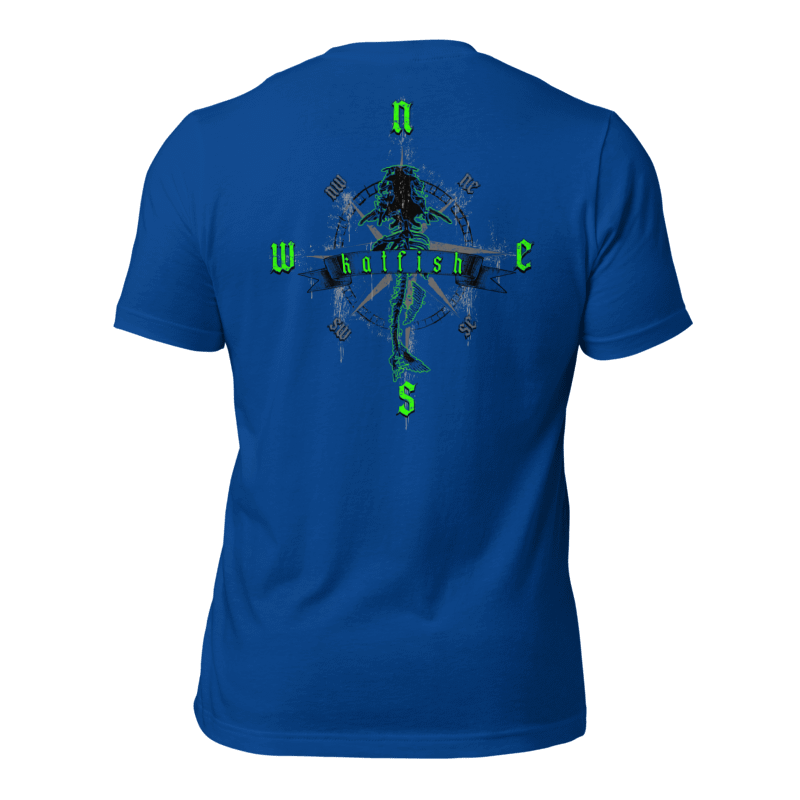 "Skeleton Compass" Tee-Shirts (Neon Green)