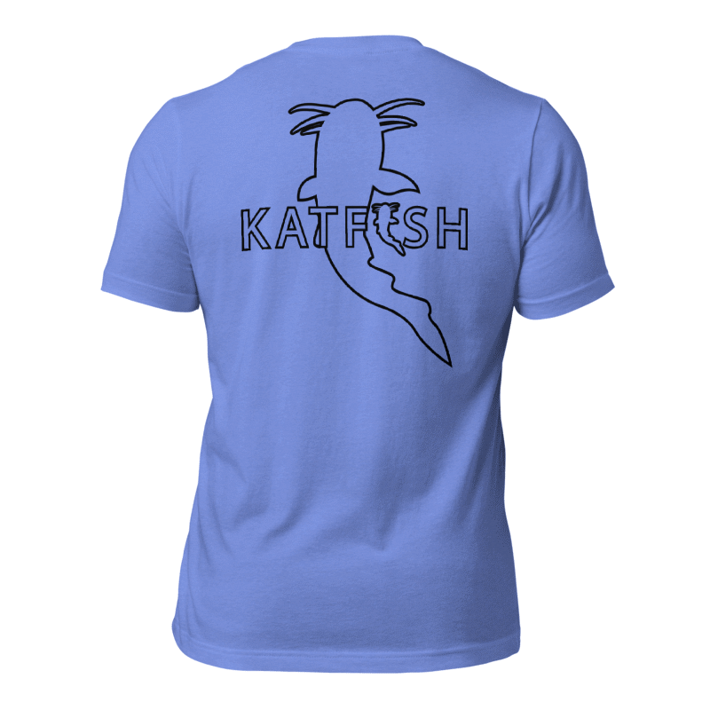"KATFISH Outline" Tee Shirts (Black Logo)