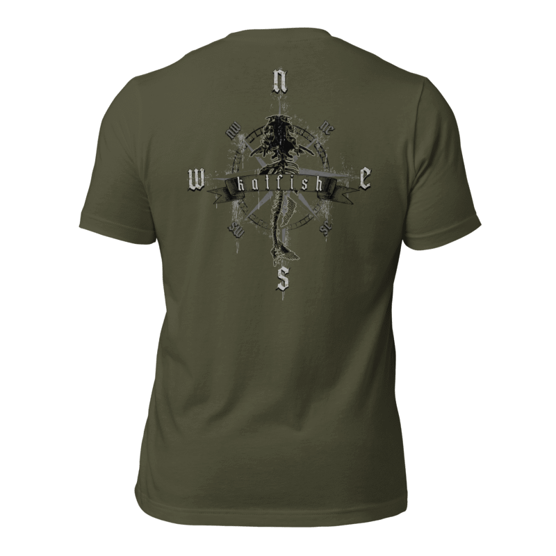 "Skeleton Compass" Tee-Shirts (BnW)