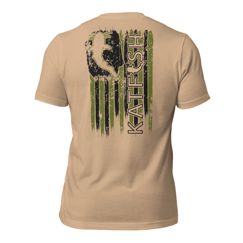 Thrashed FLAG Tee-Shirts (Army)