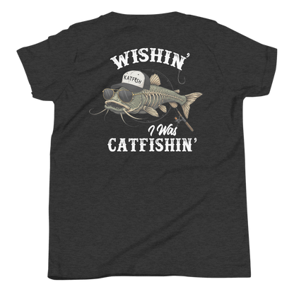 "Wishin I Was Fishin" Youth Tee