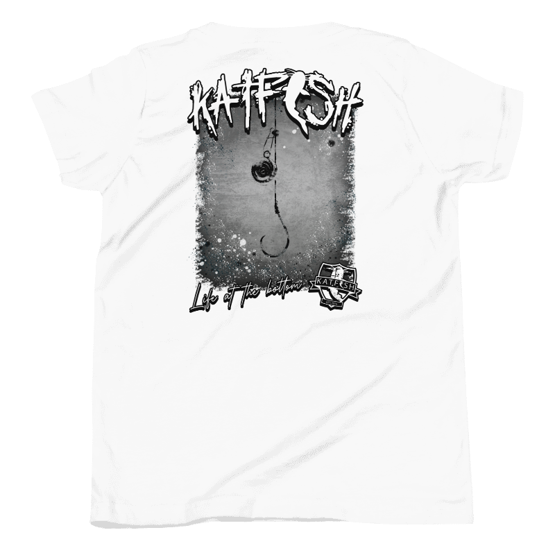 "Hook & Sinker BnW" Youth Tee