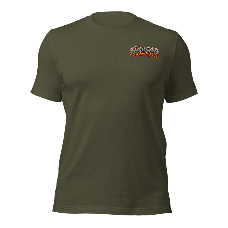 "FLATHEAD Hunter" Catfishing Tee-Shirts