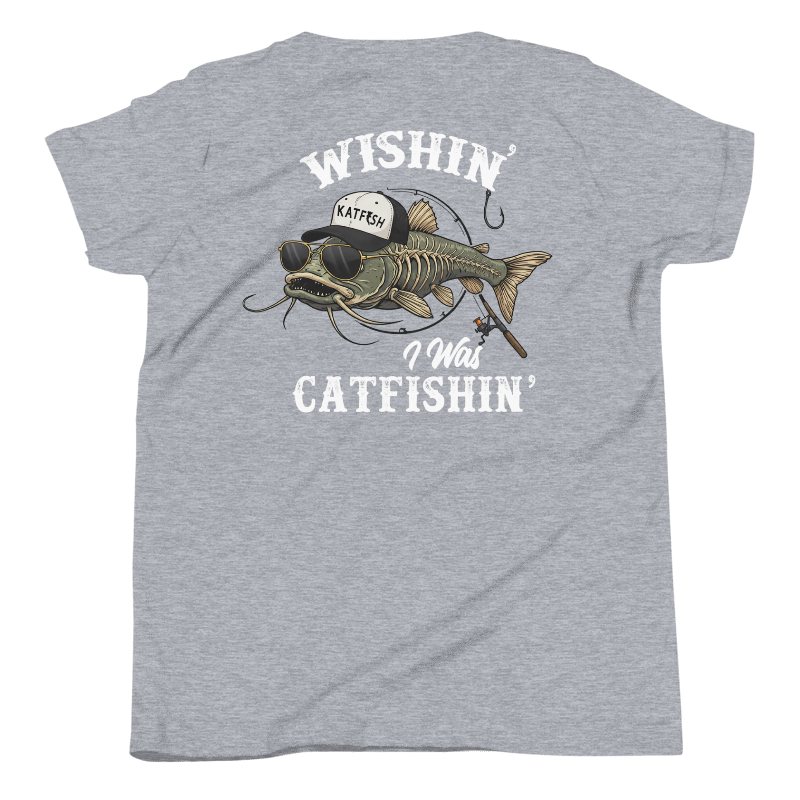 "Wishin I Was Fishin" Youth Tee