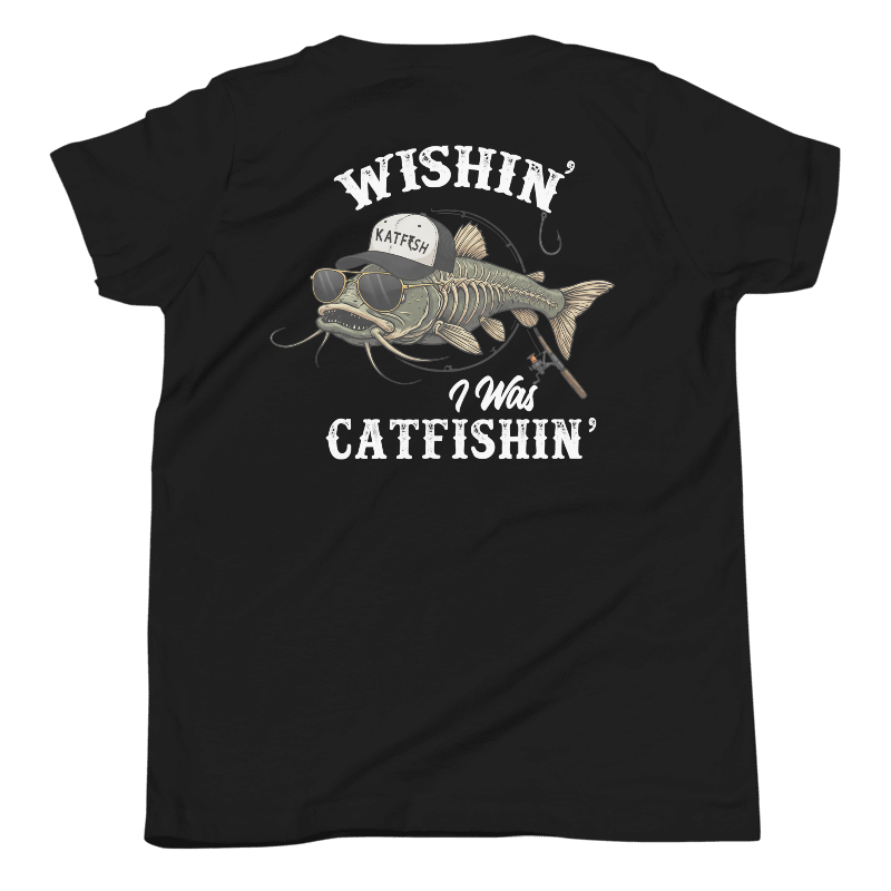 "Wishin I Was Fishin" Youth Tee