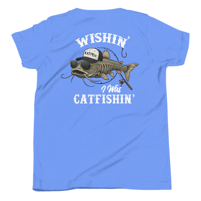 "Wishin I Was Fishin" Youth Tee