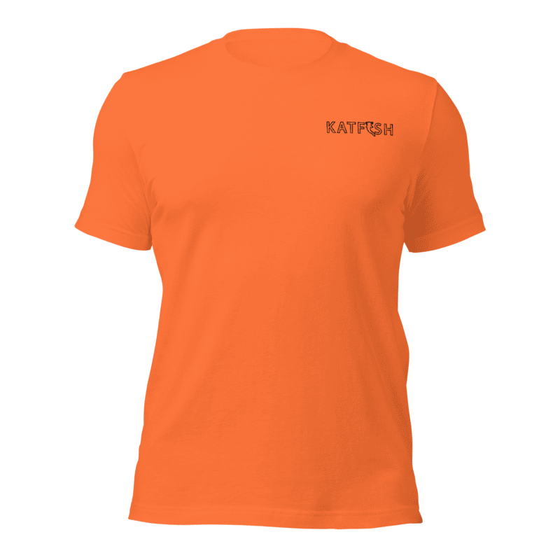 "KATFISH Outline" Tee Shirts (Black Logo)