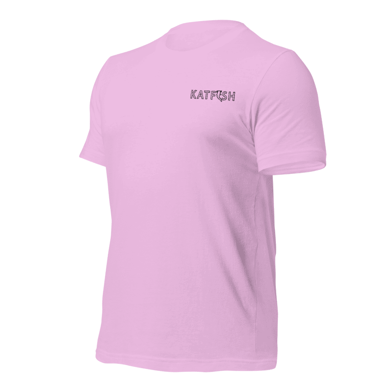 "WISHIN' I WAS CATFISHIN" Tee-Shirts (Black Logo)