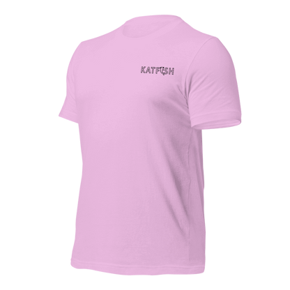 "WISHIN' I WAS CATFISHIN" Tee-Shirts (Black Logo)