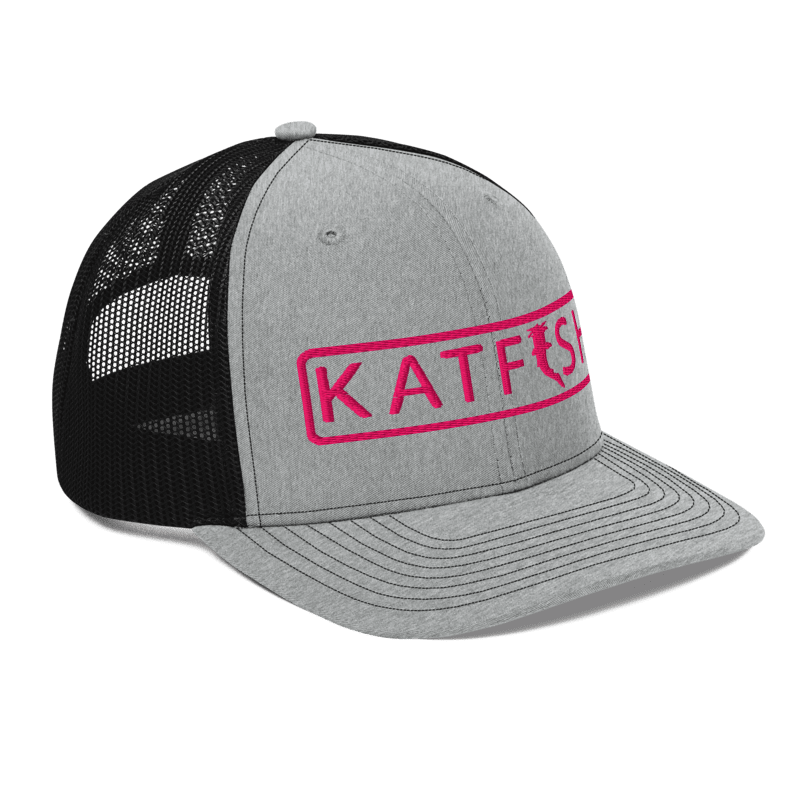 Trimmed KATFISH Neon PINK (Snapback)