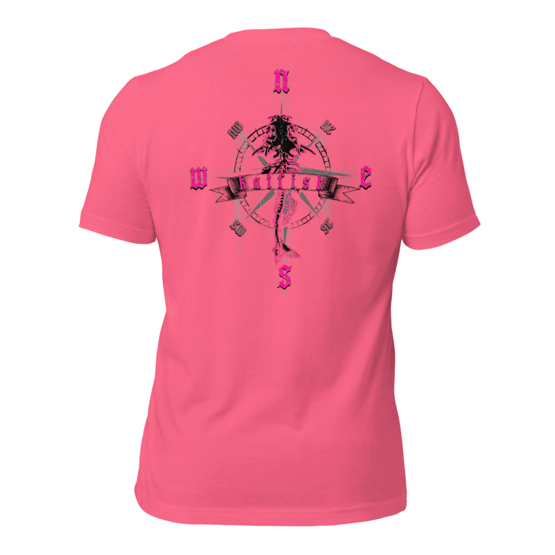 "Skeleton Compass" Tee-Shirts (Neon Pink)