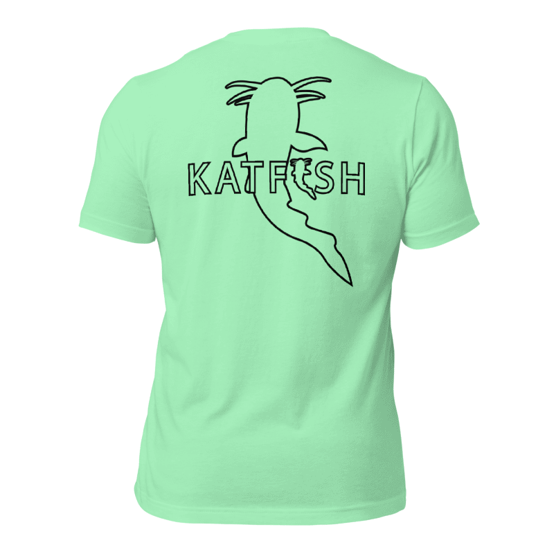 "KATFISH Outline" Tee Shirts (Black Logo)