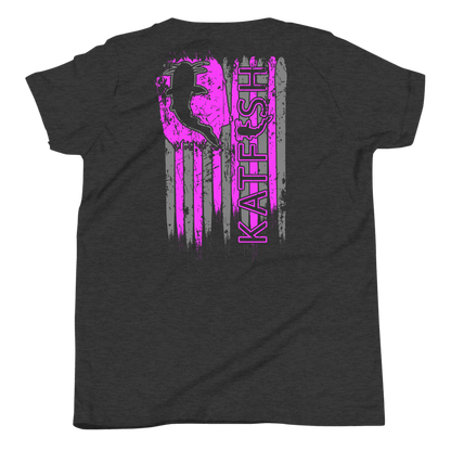 "Patriot Neon Pink" Youth Tee