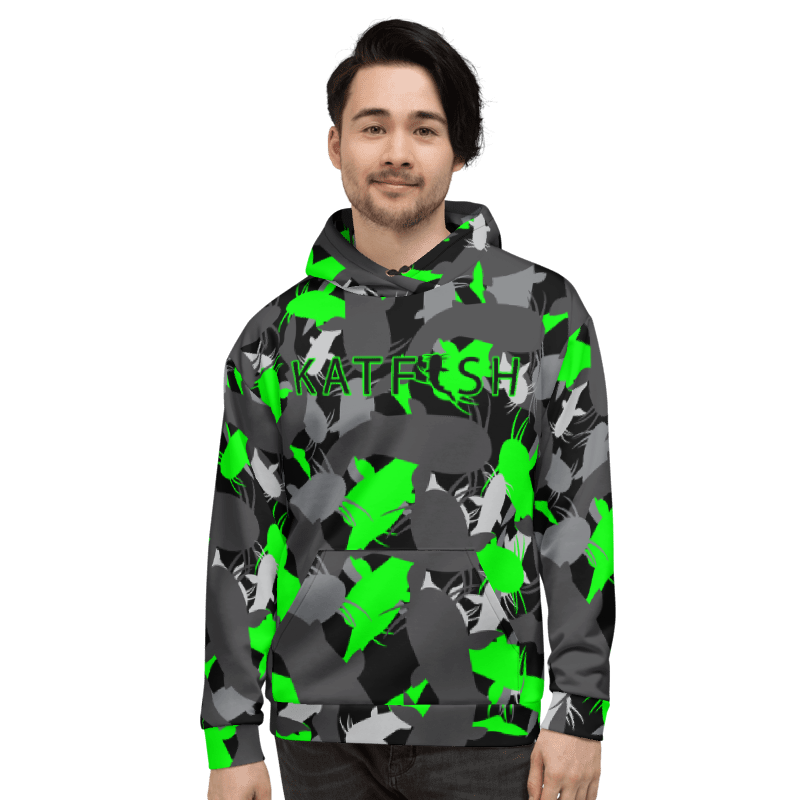 Pre-ORDER NEON GREEN ALL-OVER KAMO Hoodie