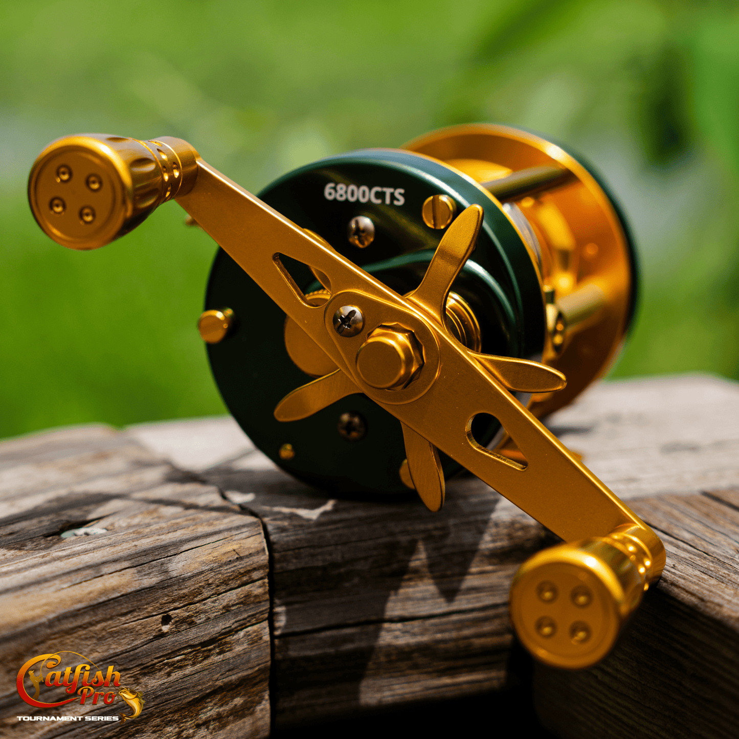 6800 CTS Round Baitcaster Reel