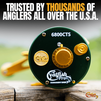 6800 CTS Round Baitcaster Reel