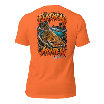 "FLATHEAD Hunter" Catfishing Tee-Shirts