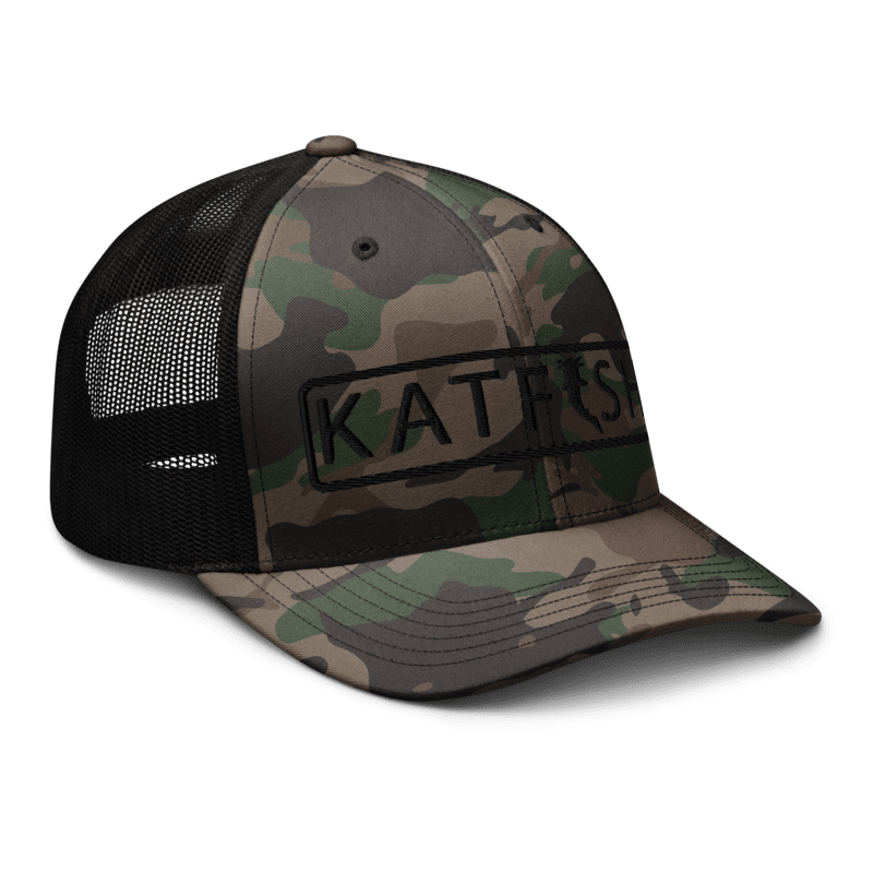 Trimmed KATFISH BLACK (Snapback)
