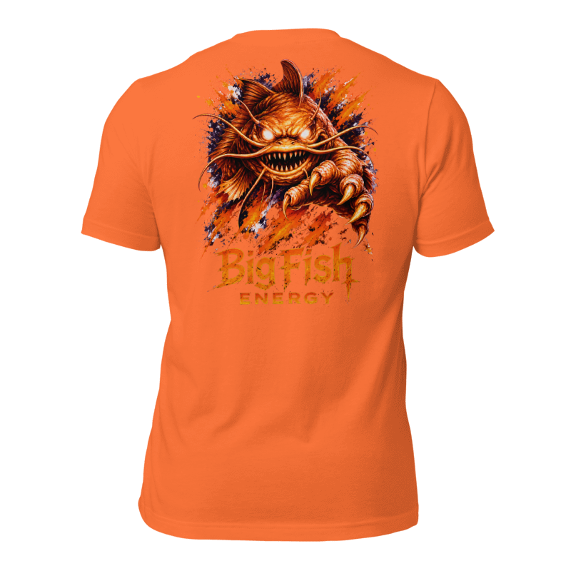 "BIG FISH Energy 2.0" Tee-Shirts (Orange)