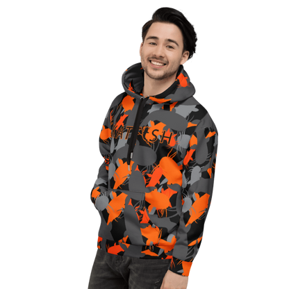 Pre-ORDER NEON ORANGE ALL-OVER KAMO Hoodie
