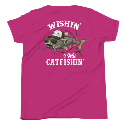 "Wishin I Was Fishin" Youth Tee