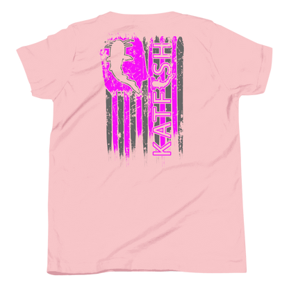 "Patriot Neon Pink" Youth Tee
