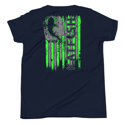 "Patriot Neon Green" Youth Tee