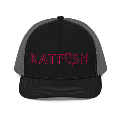 Classic KATFISH Neon Pink Border (Snapback)