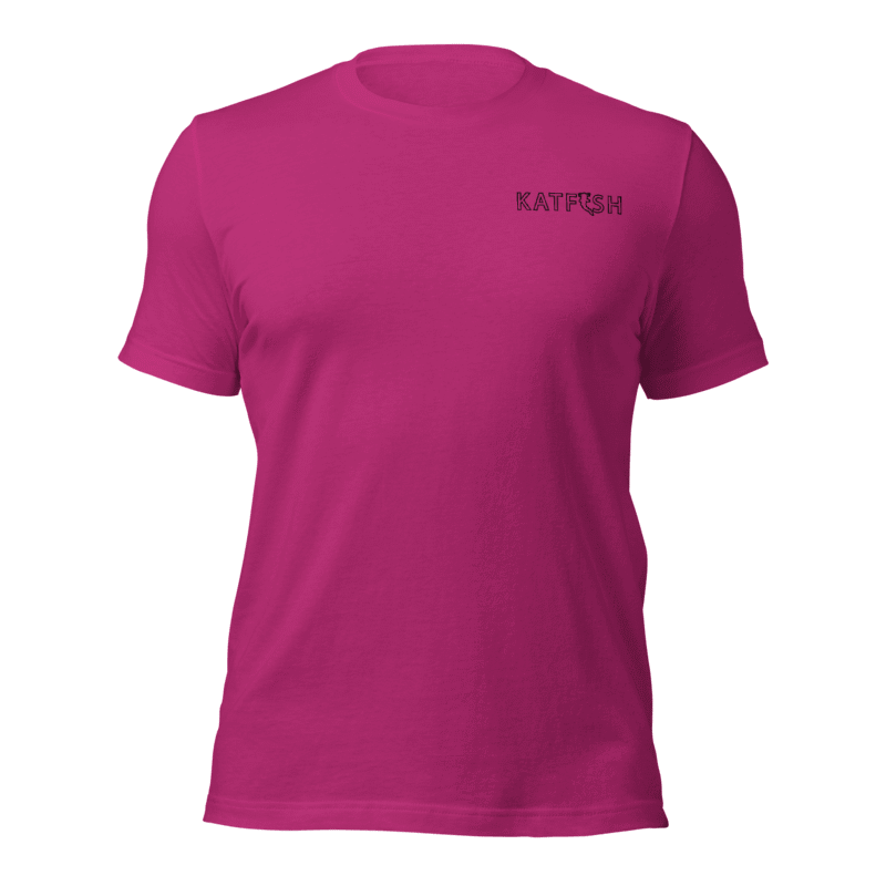 "KATFISH Outline" Tee Shirts (Black Logo)