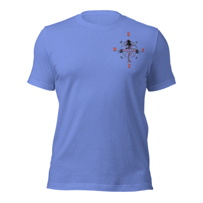 "Skeleton Compass" Tee-Shirts (Neon Orange)