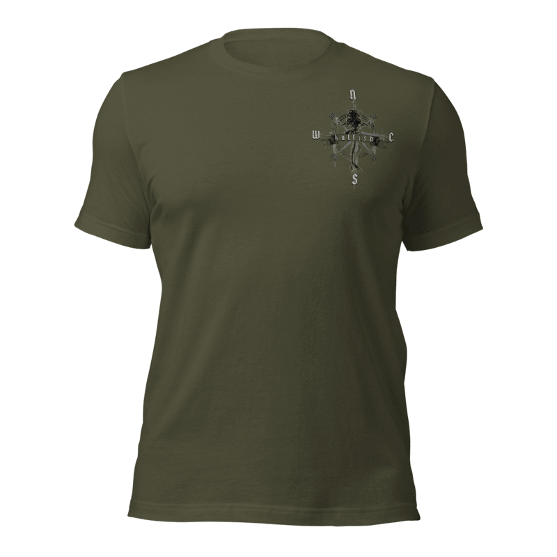 "Skeleton Compass" Tee-Shirts (BnW)
