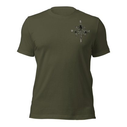 "Skeleton Compass" Tee-Shirts (BnW)