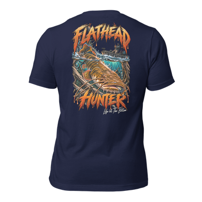 "FLATHEAD Hunter" Catfishing Tee-Shirts