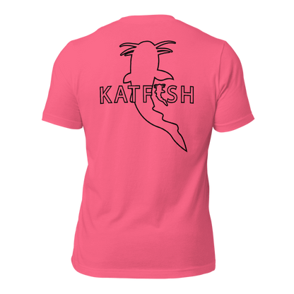 "KATFISH Outline" Tee Shirts (Black Logo)