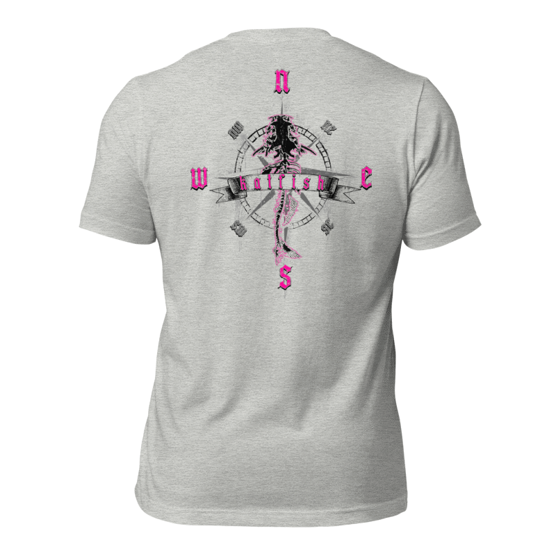 "Skeleton Compass" Tee-Shirts (Neon Pink)
