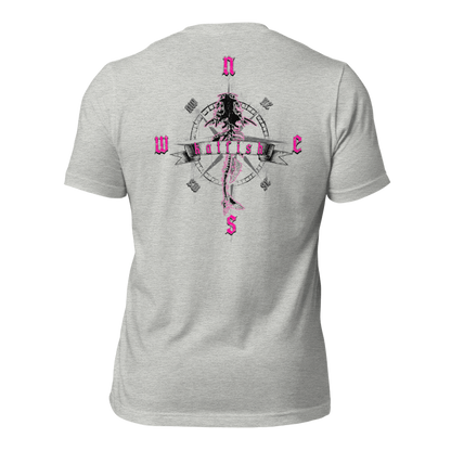 "Skeleton Compass" Tee-Shirts (Neon Pink)