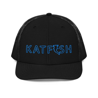 Classic KATFISH Car. Blue Border (Snapback)