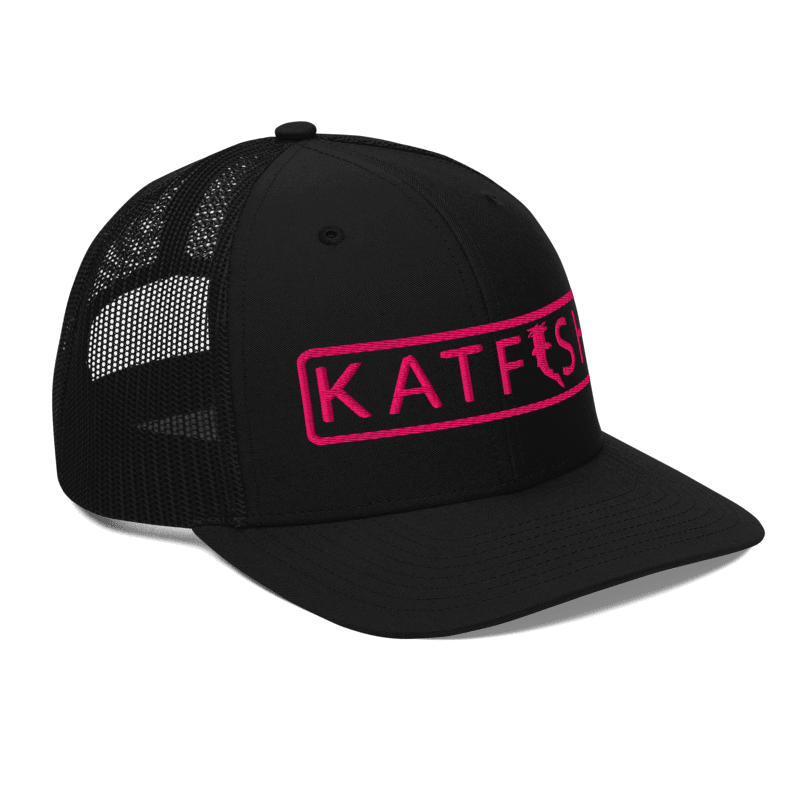 Trimmed KATFISH Neon PINK (Snapback)