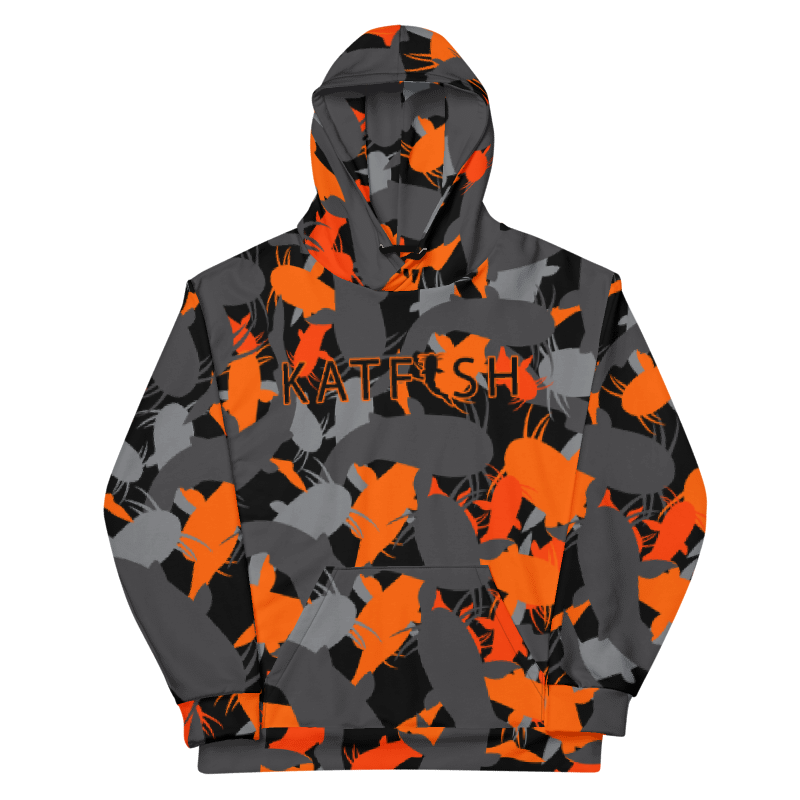 Pre-ORDER NEON ORANGE ALL-OVER KAMO Hoodie