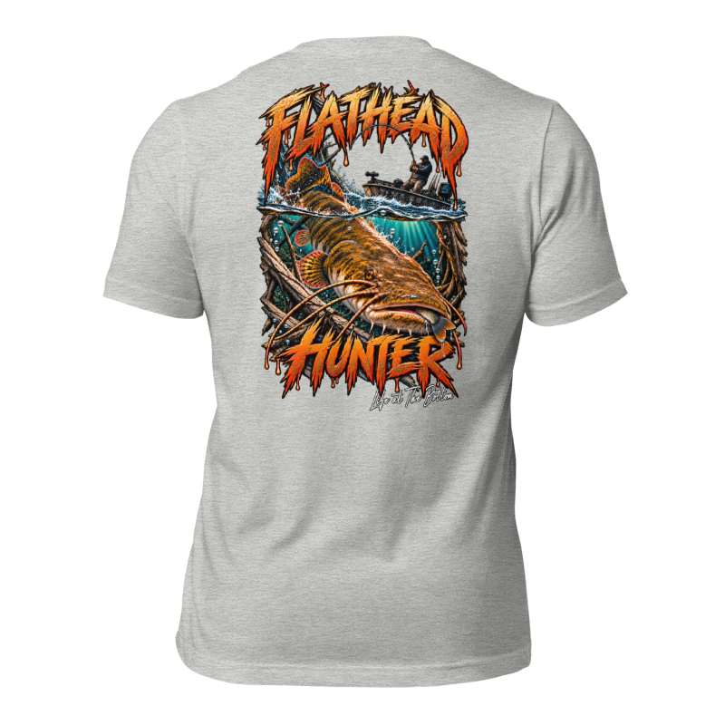 "FLATHEAD Hunter" Catfishing Tee-Shirts