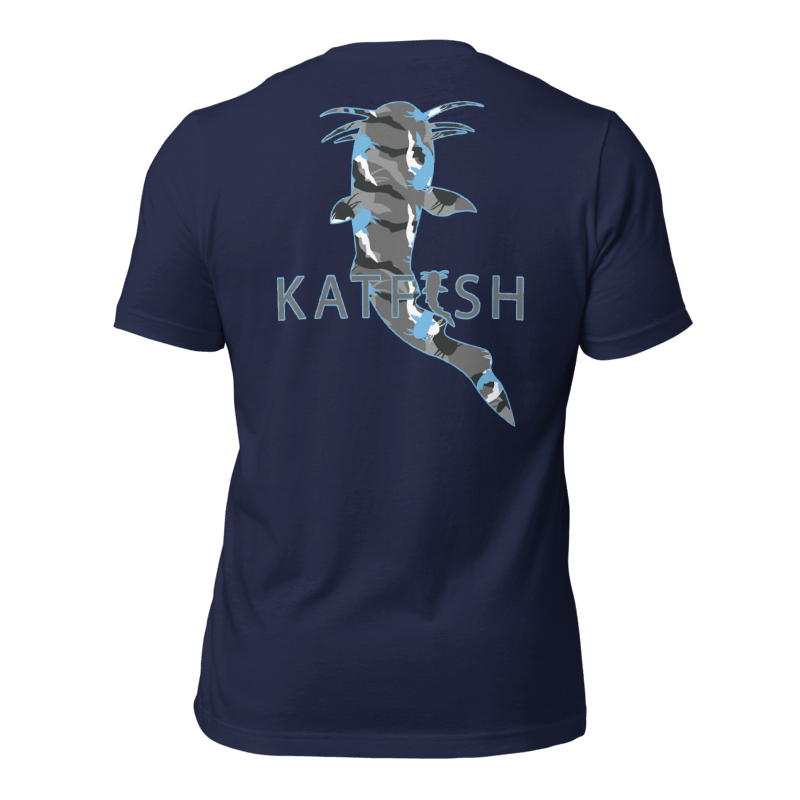 "BIGKAT KAMO" Tee-Shirts (Blue Camo)