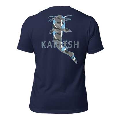 "BIGKAT KAMO" Tee-Shirts (Blue Camo)