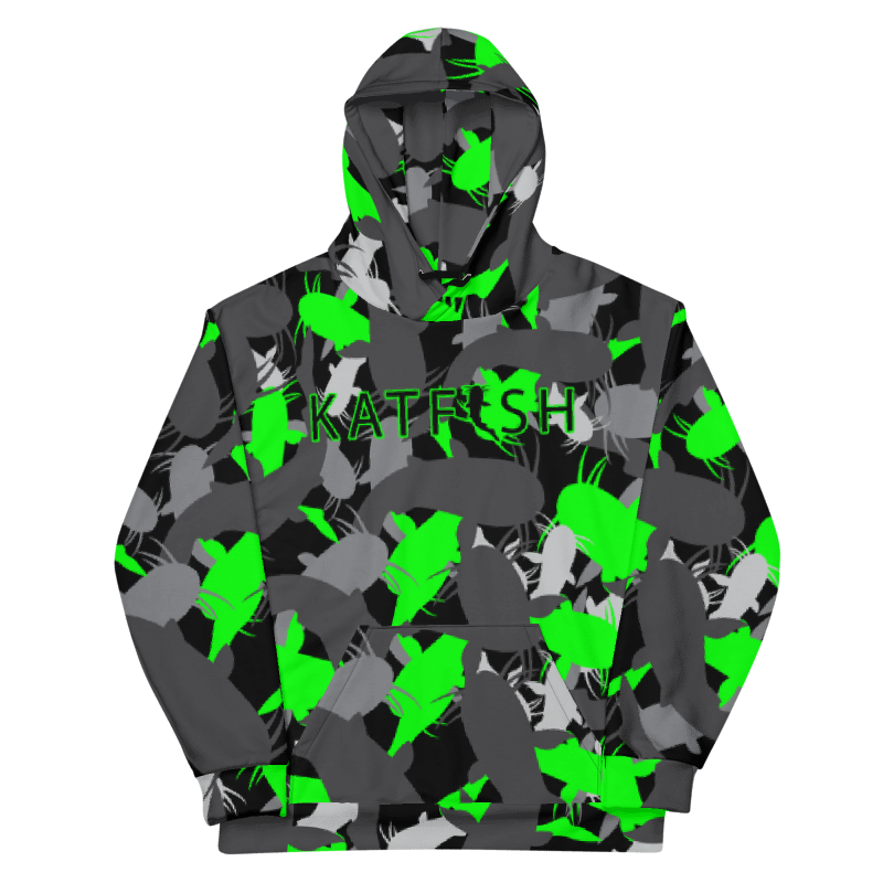Pre-ORDER NEON GREEN ALL-OVER KAMO Hoodie