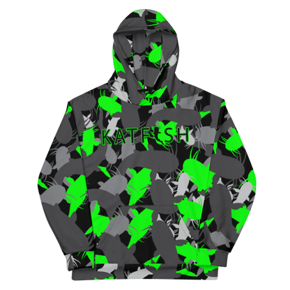 Pre-ORDER NEON GREEN ALL-OVER KAMO Hoodie
