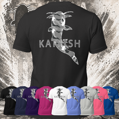 "BIGKAT KAMO" Tee-Shirts (Snow Camo)