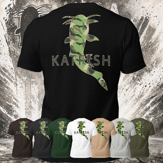 "BIGKAT KAMO" Tee-Shirts (Army)