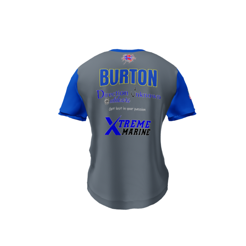 Custom Jersey Short Sleeve (Nathan Burton)